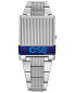 Фото #2 товара Bulova Mens Archive Series LED Computron Stainless Steel Watch 96C139