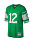 ფოტო #3 პროდუქტის Men's Joe Namath Kelly Green New York Jets Legacy Replica Jersey