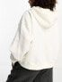 New Balance Linear Heritage oversized hoodie in oatmeal