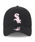 Men's Black Chicago White Sox 2024 Mother's Day 39THIRTY Flex Hat Черный, L/XL - фото #4