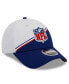 ფოტო #1 პროდუქტის Men's White, Navy NFL 2023 Sideline 9FORTY Adjustable Hat