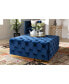 Фото #6 товара Verene Glam and Luxe Square Cocktail Ottoman