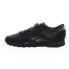 Фото #9 товара Reebok Classic Nylon Mens Black Suede Lace Up Lifestyle Sneakers Shoes