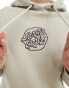 Santa Cruz fever dream logo hoodie in grey