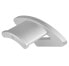 SilverStone EBA02 - Headphones - Headset - Passive holder - Indoor - Silver