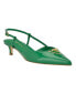 Green- Faux Patent Leather