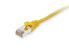 Фото #2 товара Equip Cat.6A S/FTP Patch Cable - 15m - Yellow - 15 m - Cat6a - S/FTP (S-STP) - RJ-45 - RJ-45