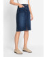 Power Stretch Denim Skirt