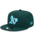 Фото #1 товара Men's Green Oakland Athletics 2024 Father's Day 9FIFTY Snapback Hat