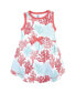 ფოტო #3 პროდუქტის Baby Girls Baby Organic Cotton Short-Sleeve and Long-Sleeve Dresses, Coral Reef