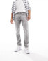 Фото #1 товара ASOS DESIGN stretch slim jeans in grey