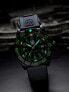 Фото #4 товара Наручные часы Movado Bold Tr90 Swiss Quartz Chrono Black Leather Watch 44mm.