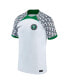 Фото #3 товара Men's White Nigeria National Team 2022/23 Away Breathe Stadium Replica Blank Jersey