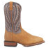 Фото #1 товара Dan Post Boots Dugan Square Toe Cowboy Mens Brown, Grey Casual Boots DP4925-255