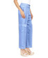 ფოტო #4 პროდუქტის Women's Solid Satin Cargo Pants