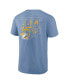 ფოტო #3 პროდუქტის Men's Powder Blue Los Angeles Chargers Big and Tall Two-Sided T-shirt