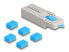 Фото #2 товара Delock USB Port Blocker Set für Typ-A Buchse 5 Stück+ Verschlusswerkzeug