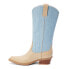 Фото #3 товара COCONUTS by Matisse Banks Pointed Toe Cowboy Womens Beige, Blue Casual Boots BA