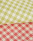 Gingham paper napkins (pack of 30) Зеленый, 33 x 4 x 40 cm - фото #6