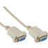 Фото #2 товара InLine null modem cable DB9 female / female - assembled - grey - 10m