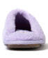 ფოტო #3 პროდუქტის Women's Bailey Holiday Faux Fur Scuff Slippers