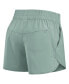 Фото #2 товара Women's Green New York Yankees Studio Woven Vibe Shorts