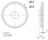 VISATON VS-K50FL-8 - Verkabelt - 1 W - 150 - 20000 Hz - 8 Ohm - Schwarz