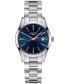 Фото #1 товара Women’s Swiss Conquest Classic Stainless Steel Bracelet Watch 34mm
