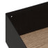 Shelves Brown Black Wood Iron 60 x 12 x 15 cm