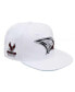 Men's White North Carolina Central Eagles Mascot Evergreen Wool Snapback Hat