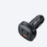 Фото #12 товара Ładowarka samochodowa 66W 2x USB-C USB Power Delivery QC 4.0 czarny
