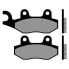 BRENTA MOTO 3063 organic rear Brake Pads