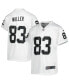 Фото #1 товара Big Boys and Girls Darren Waller White Las Vegas Raiders Game Jersey