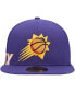 Фото #3 товара Men's Purple Phoenix Suns Side Arch Jumbo 59FIFTY Fitted Hat
