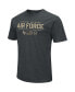 Men's Heathered Black Air Force Falcons OHT Military-Inspired Appreciation Flag 2.0 T-shirt