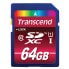 Фото #1 товара Transcend SD Card SDXC/SDHC Class 10 UHS-I 600x 64GB - 64 GB - SDXC - Class 10 - MLC - 90 MB/s - Class 1 (U1)
