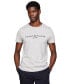 Фото #1 товара Men's Embroidered Logo Slim-Fit Crewneck T-Shirt
