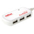 Фото #1 товара ROLINE USB2.0 4x Hub m. Repeater 12m