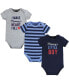 Baby Boys Cotton Bodysuits, Mommys 3-Pack
