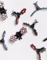 Pieces 10 pack mini hair clips in multi - фото #3