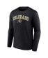 Фото #2 товара Men's Black Colorado Buffaloes Campus Long Sleeve T-shirt