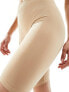 Фото #3 товара Vero Moda seamless lonline shapewear shorts in beige