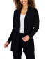 Фото #1 товара Women's Button-Sleeve Flyaway Cardigan, Created for Macy's