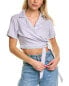 Фото #1 товара Bella Dahl Wrap Linen-Blend Shirt Women's