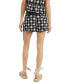 ფოტო #2 პროდუქტის Women's Elsie Embroidered Tweed Shorts