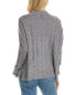 Forte Cashmere Wide Rib Funnel Cashmere Pullover Women's