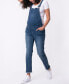 ფოტო #1 პროდუქტის Women's Denim Maternity Overalls