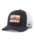 Фото #2 товара Men's Navy Detroit Tigers Drifter Trucker Adjustable Hat