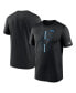 Фото #2 товара Men's Black Carolina Panthers Legend Icon Performance T-shirt