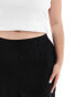 Фото #5 товара ASOS DESIGN Curve flippy short in black